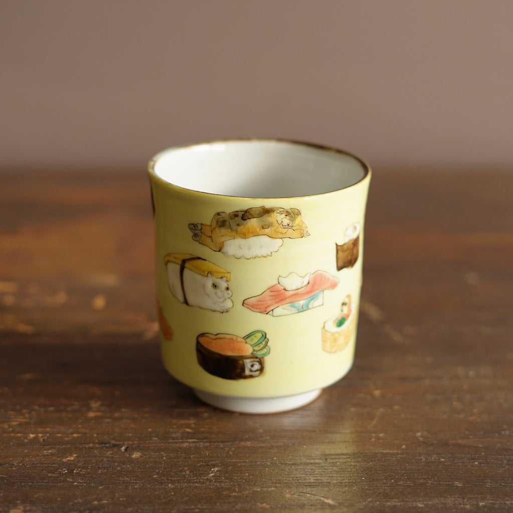 Sushi à la carte YUNOMI Teacup #MA165B