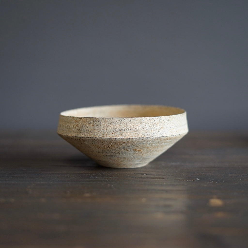 Rimmed Milk Tea Color Bowl #AK21F
