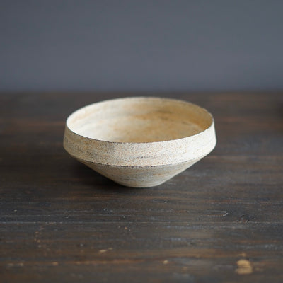 Rimmed Milk Tea Color Bowl #AK21F