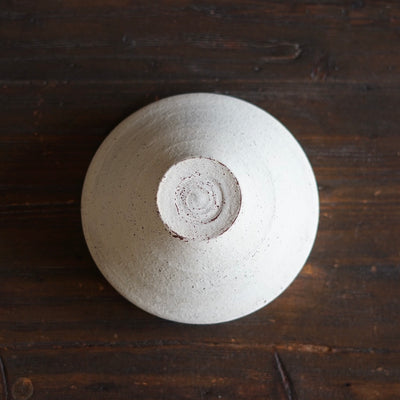 White Slip Rimed Bowl #AK21C