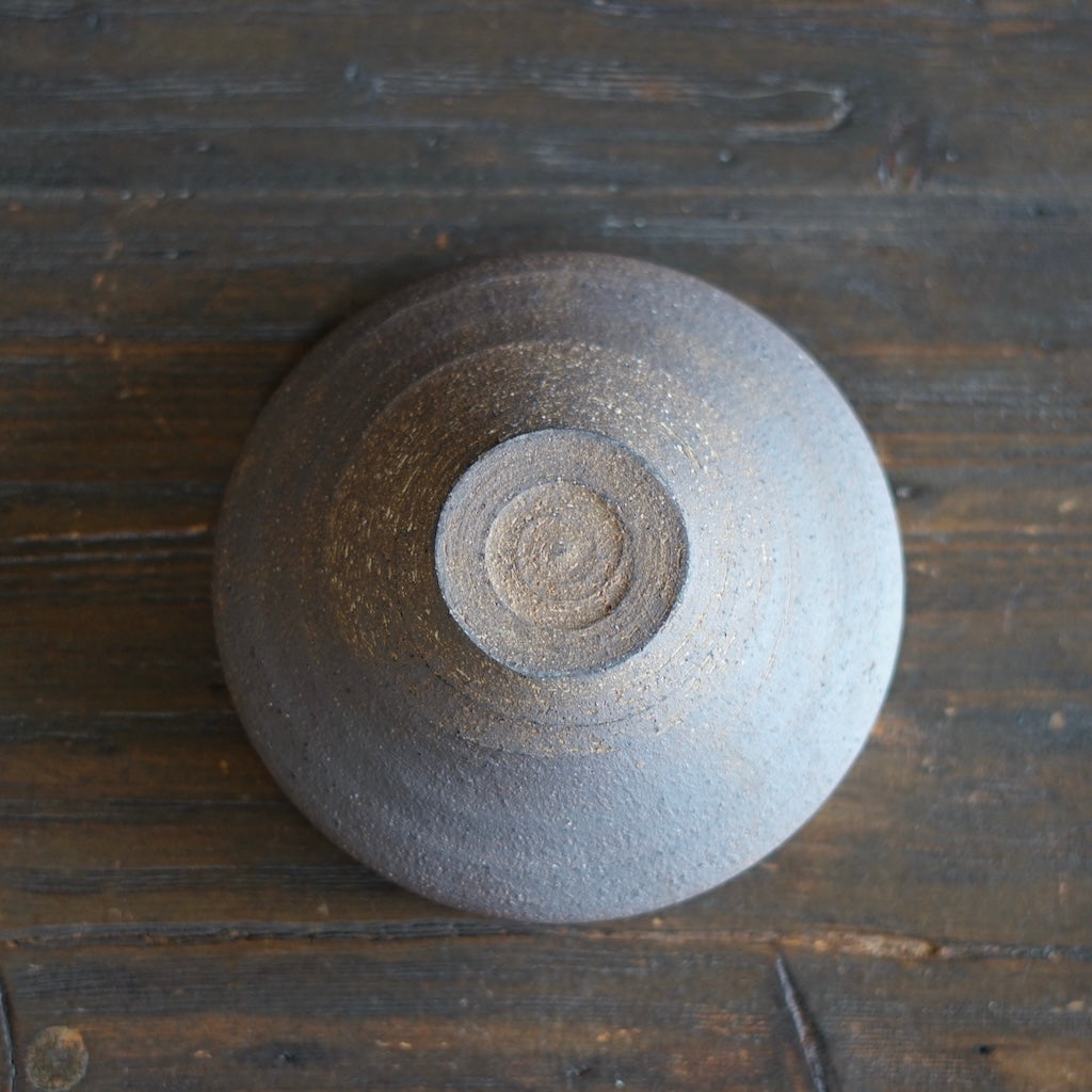 Dark Brown Rimmed Bowl #AK21H