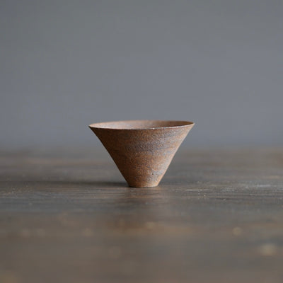 Small Dark Brown Cup #AK27E