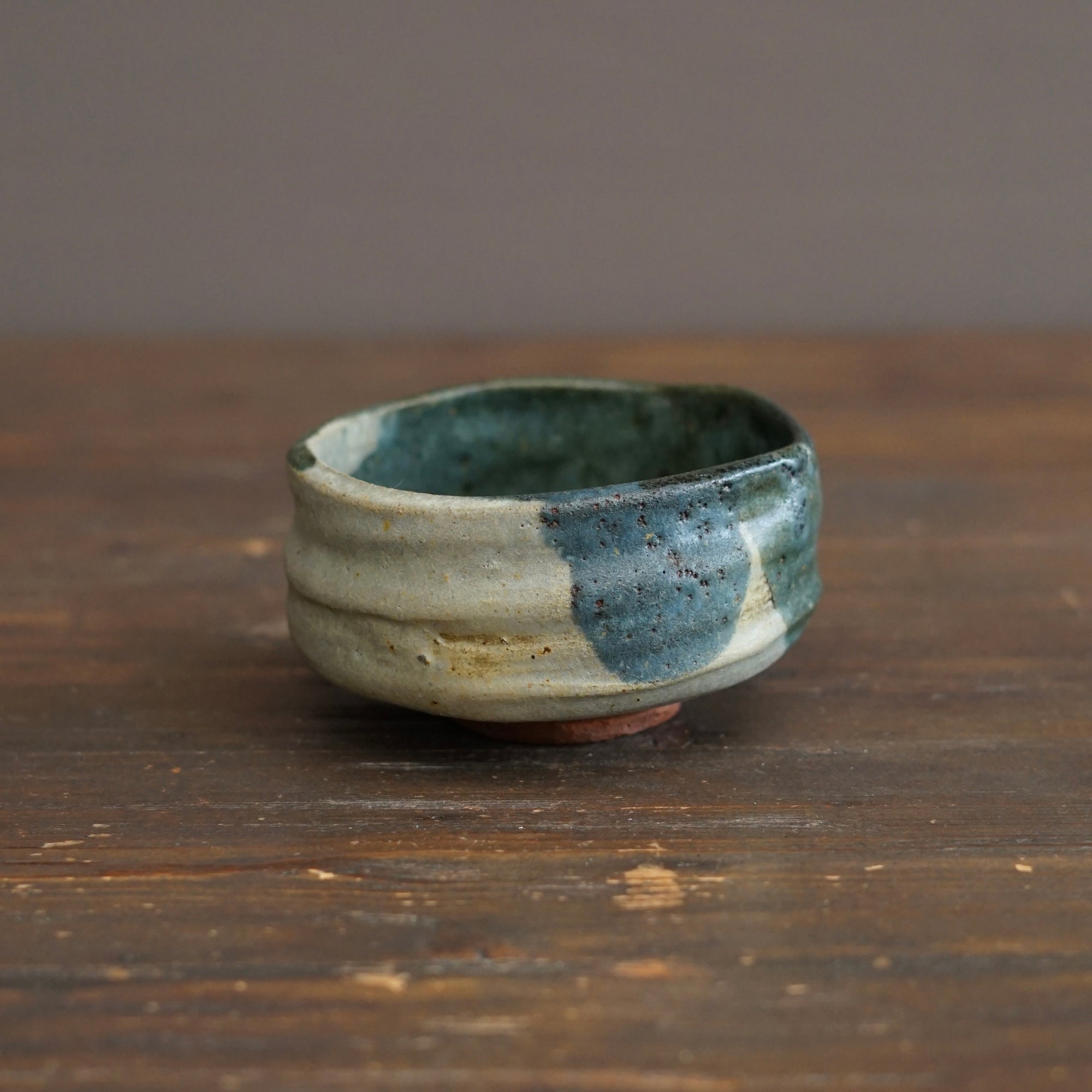 "Secret Forest Spring" Tea Ceremony Bowl #REN46