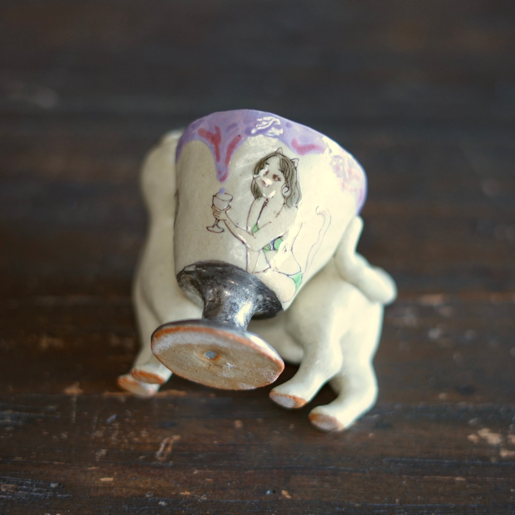 Kitty Goblet #MA152A