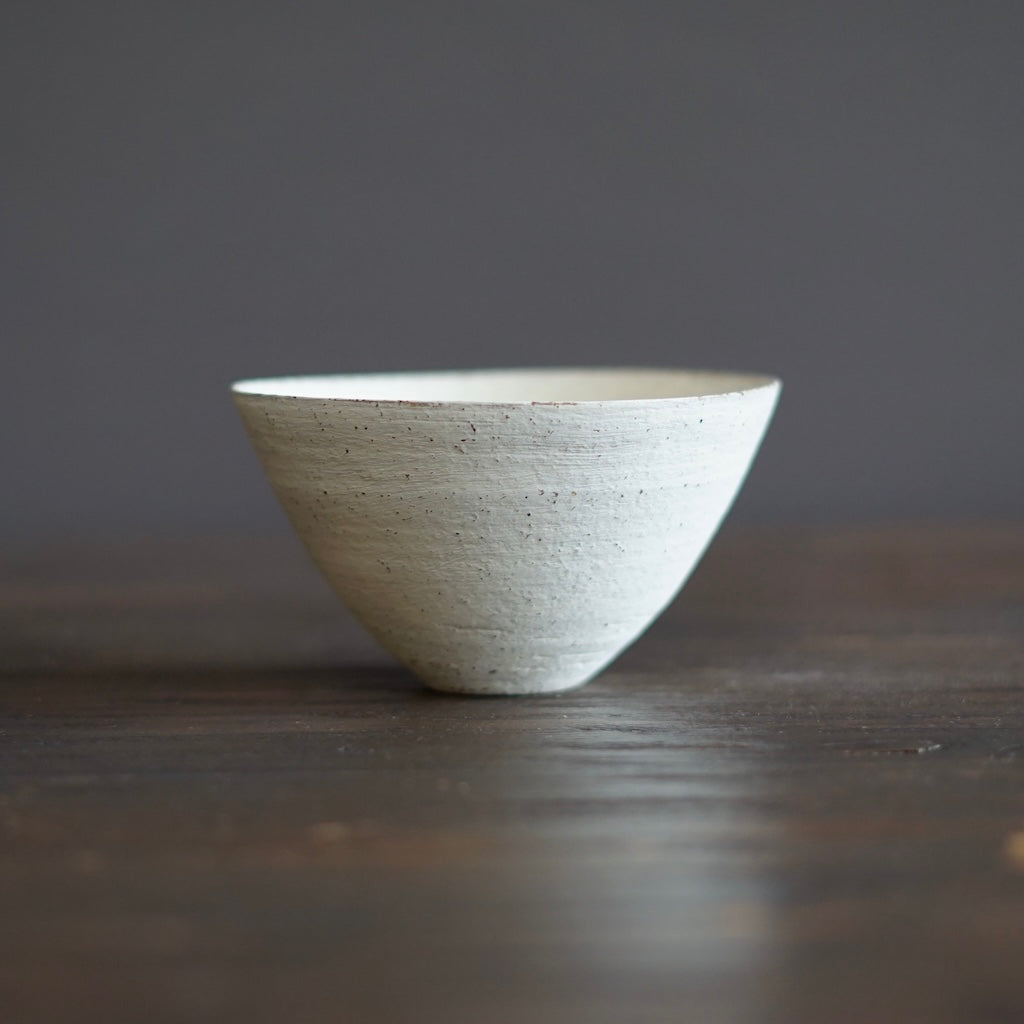 Small White Slip Case Bowl #AK19C