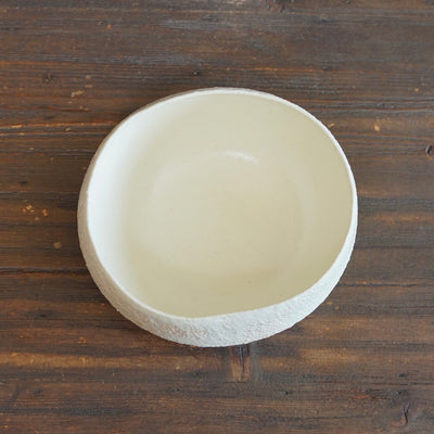 White Caviar Rimmed Bowl #LK922C