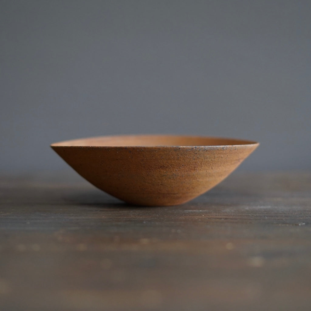 Shallow Brown Bowl #AK23H