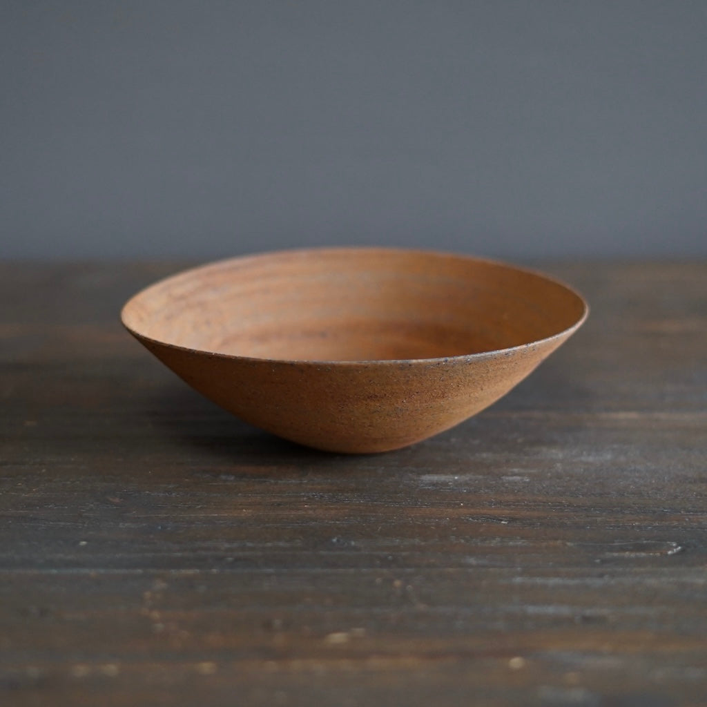 Shallow Brown Bowl #AK23H