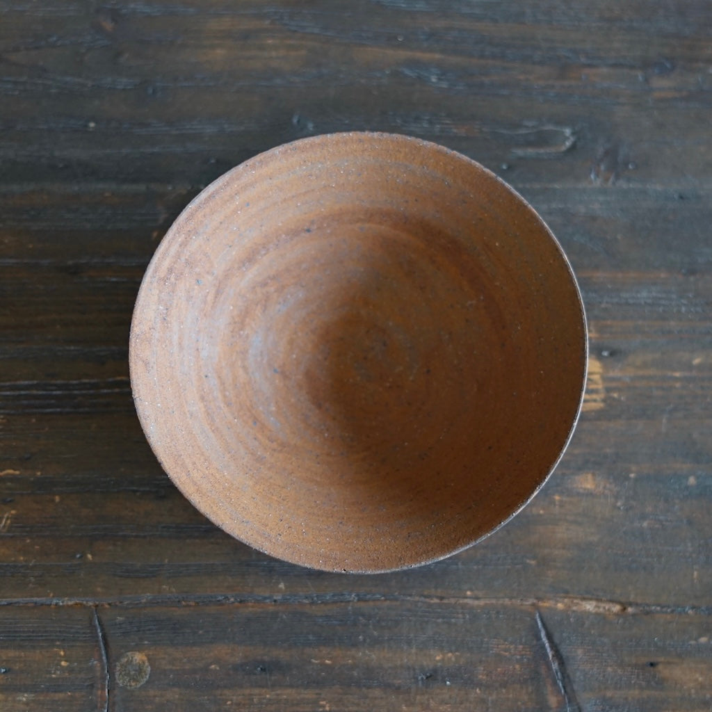 Shallow Brown Bowl #AK23H