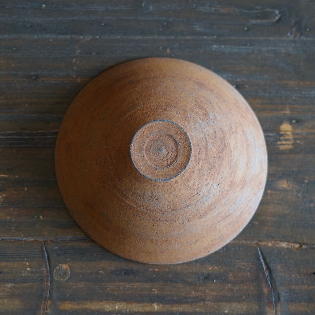 Shallow Brown Bowl #AK23H