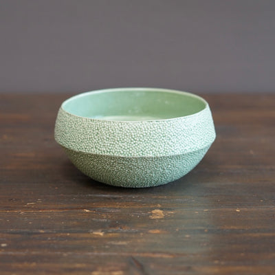 Green Caviar Rimmed Bowl #LK922E