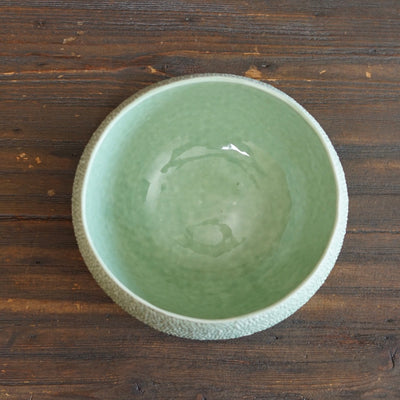 Green Caviar Rimmed Bowl #LK922E