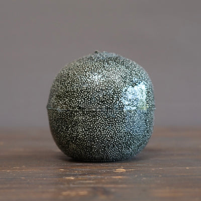 Black Caviar Globe Vase #LK924B