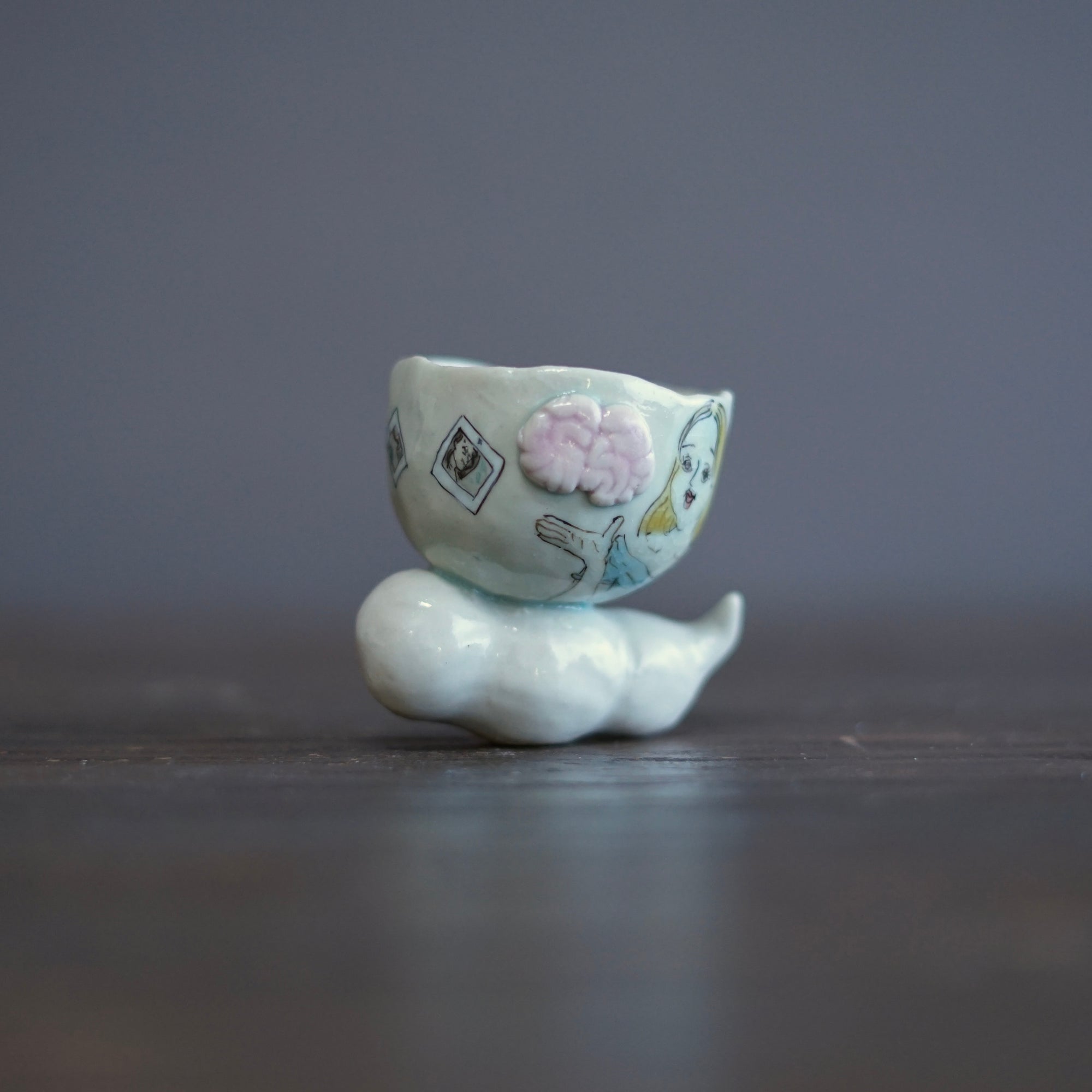 'Airhead' GUINOMI Sake Cup #MA159