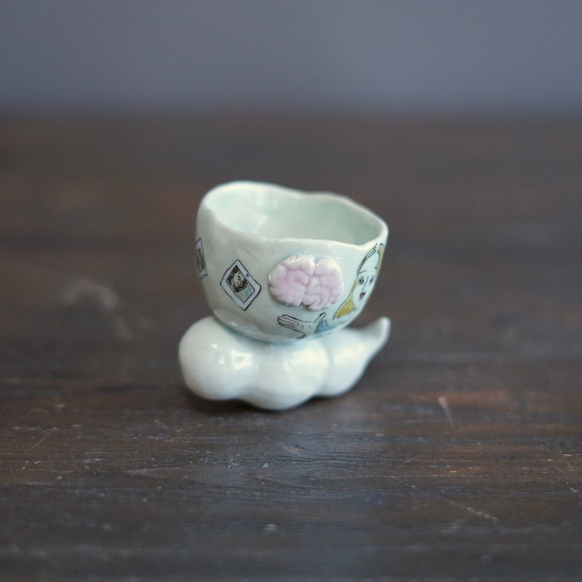 'Airhead' GUINOMI Sake Cup #MA159