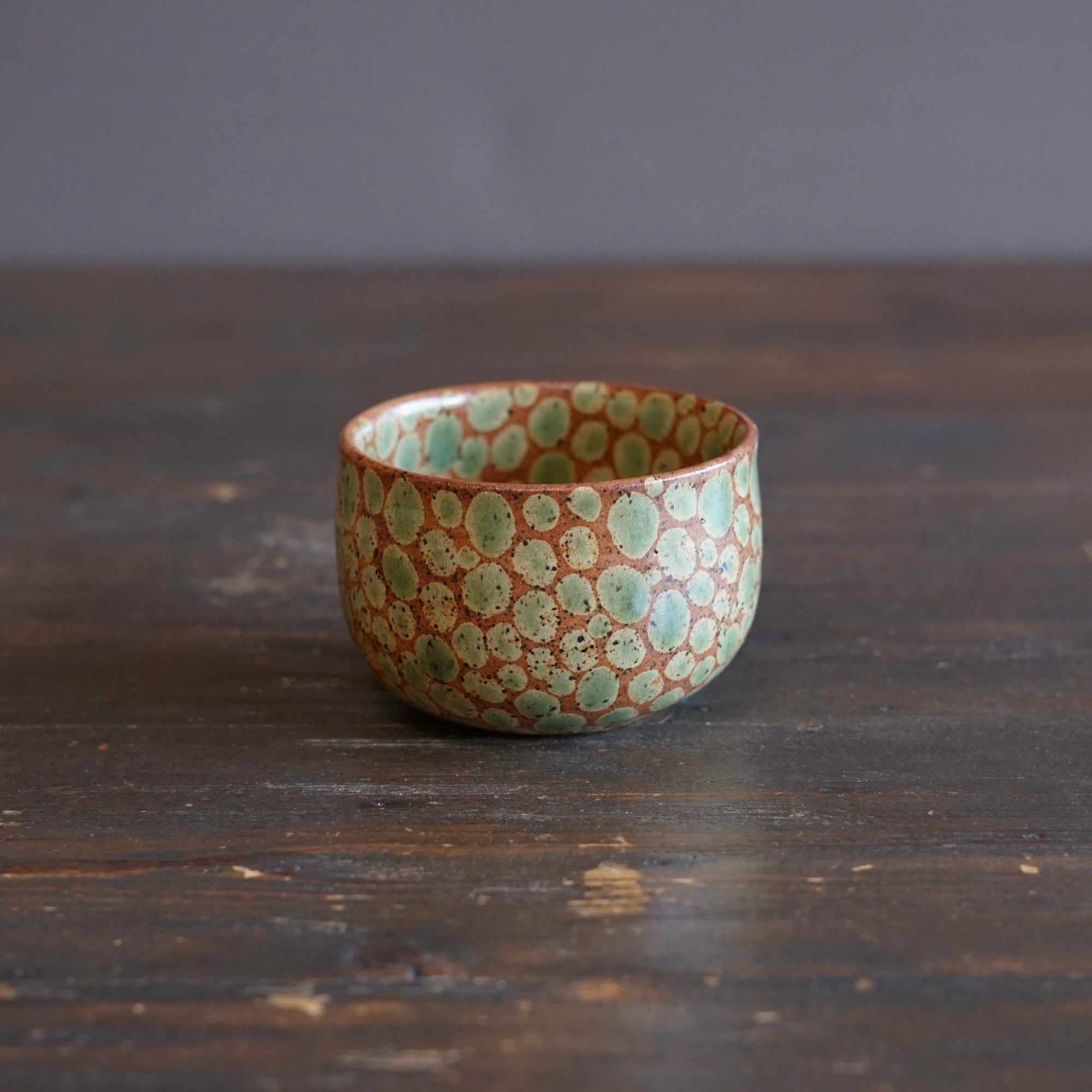 Autumn Dots Small Round Bowl #LK908B