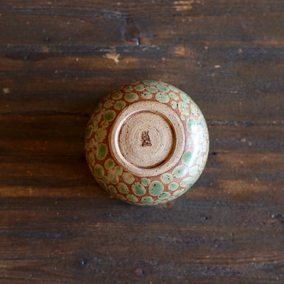 Autumn Dots Small Round Bowl #LK908B
