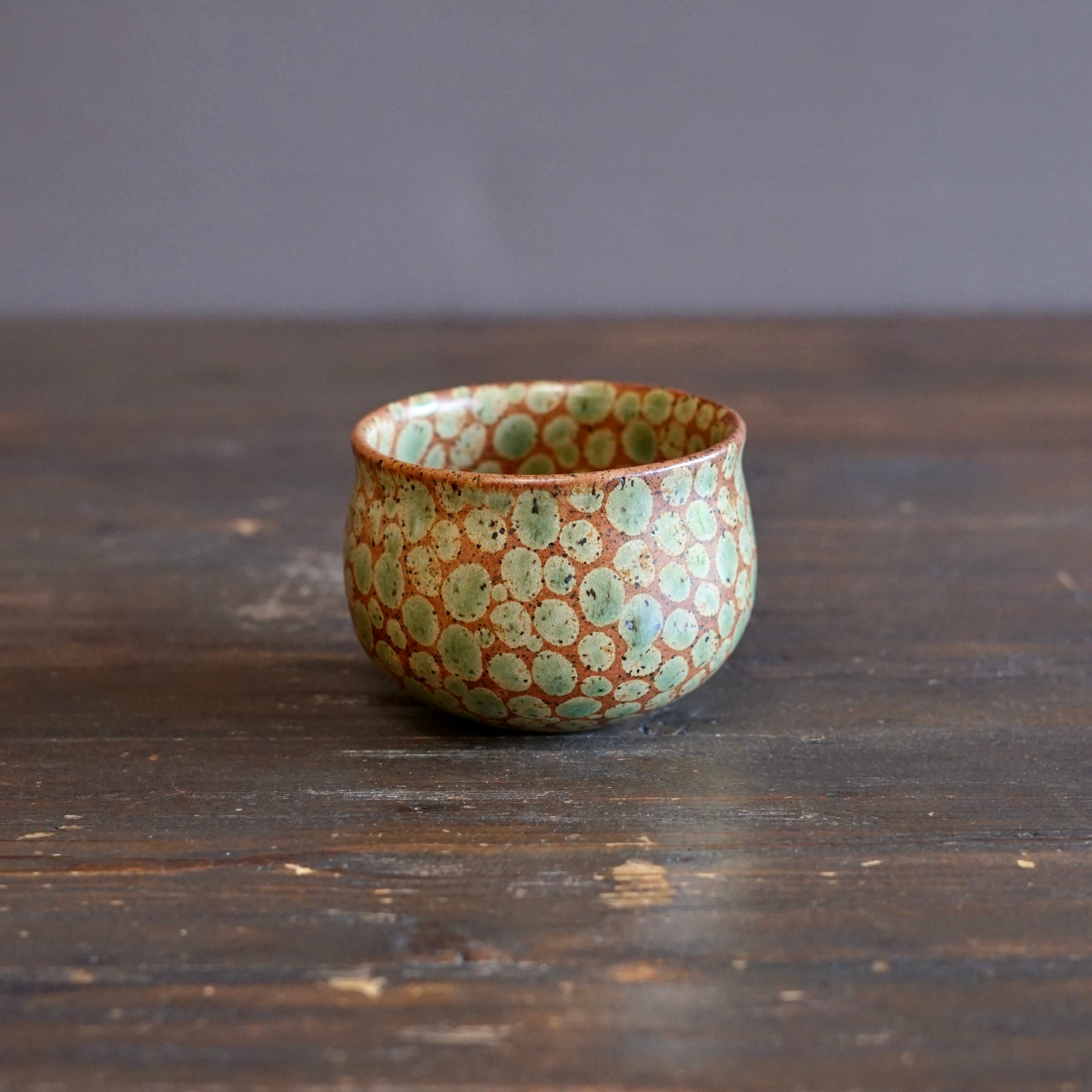 Autumn Dots Small Round Bowl #LK908C