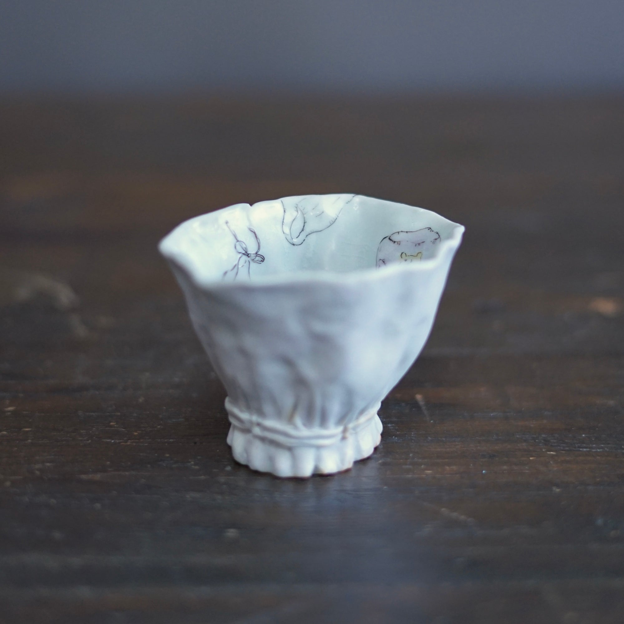 Skirt GUINOMI Sake Cup #MA158A