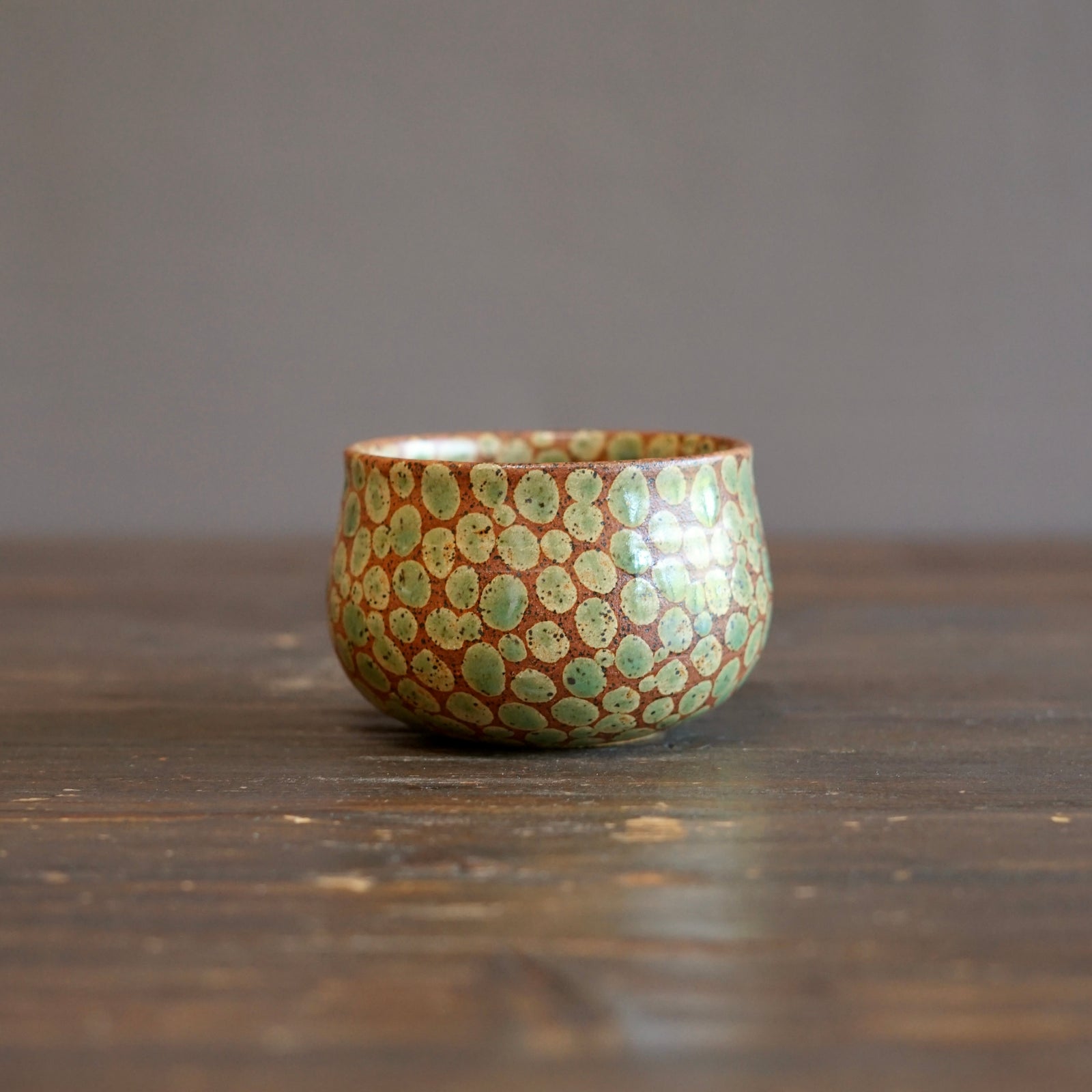 Autumn Dots Small Round Bowl  #LK908E