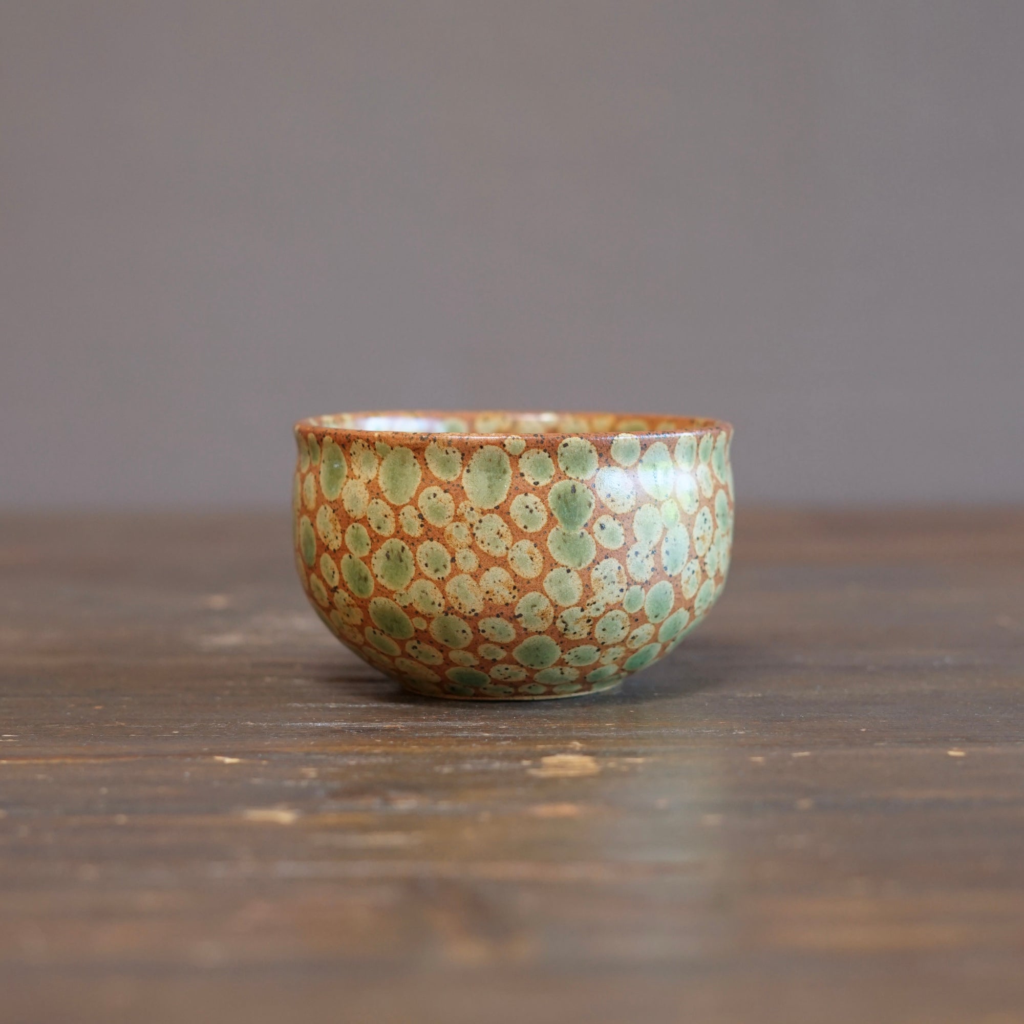 Autumn Dots Small Round Bowl  #LK908F