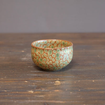 Autumn Dots Small Round Bowl  #LK908F