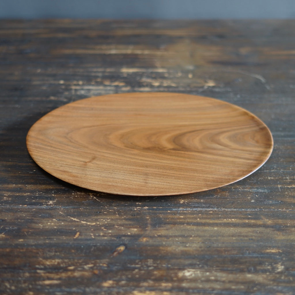 Hand Carved Oval Serving Plate #YT41
