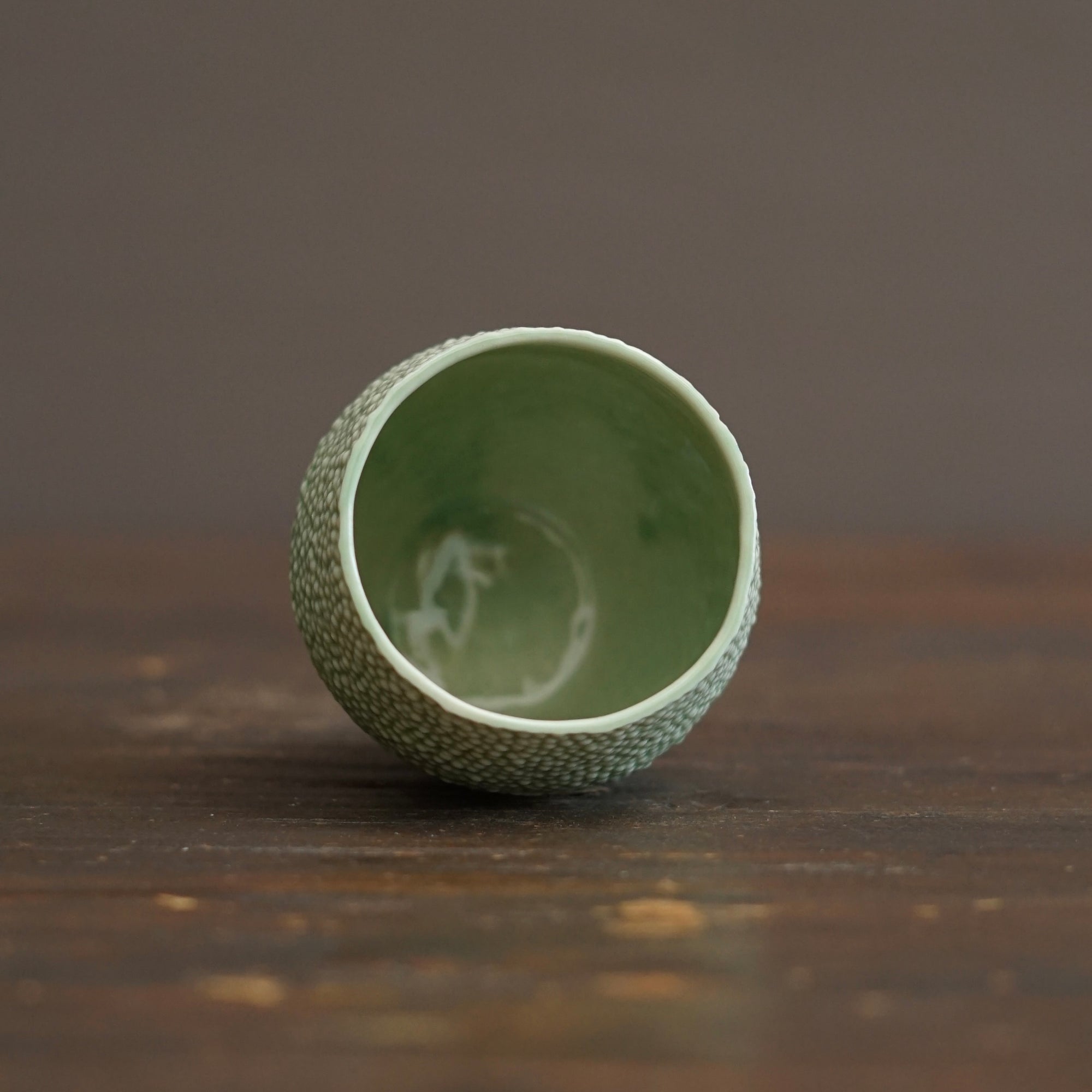 Green Caviar YUNOMI Tea Cup #LK920D