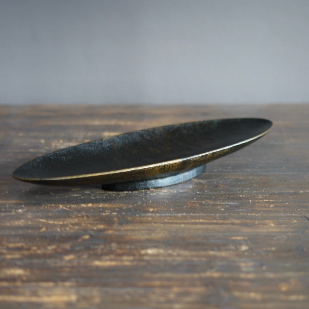 Hand Carved Oblong Serving Platter #YT40