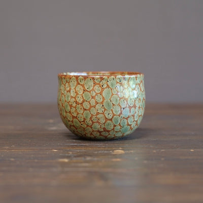 Autumn Dots Large Round Bowl #LK909B