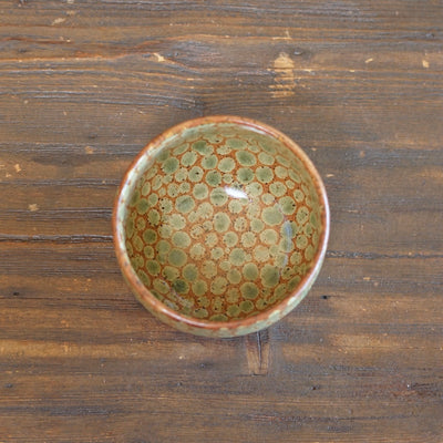 Autumn Dots Large Round Bowl #LK909B