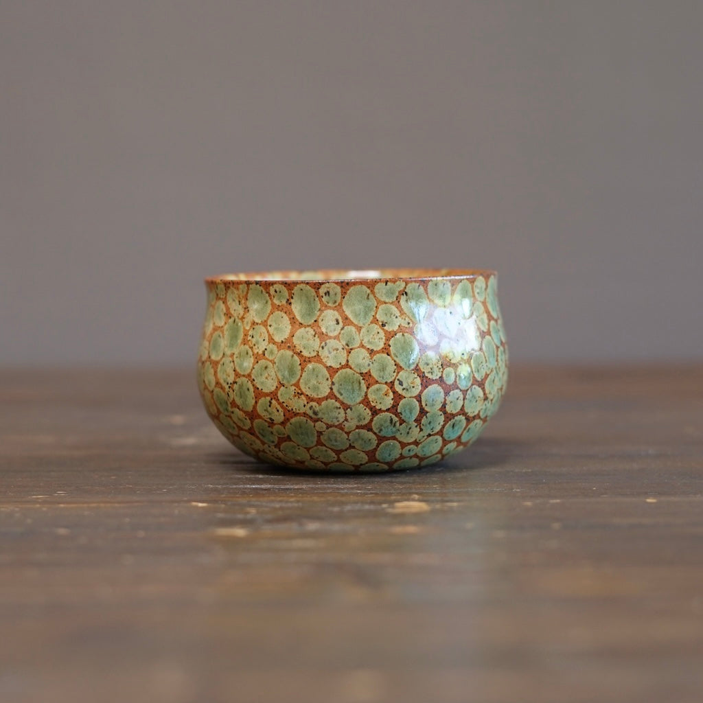 Autumn Dots Large Round Bowl #LK909C