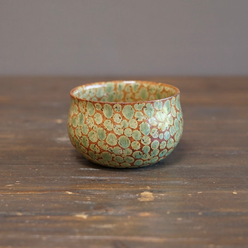 Autumn Dots Large Round Bowl #LK909C