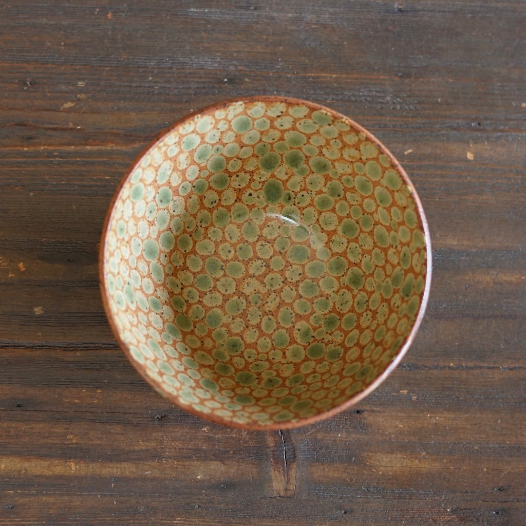 Autumn Dots Straight Bowl #LK906B