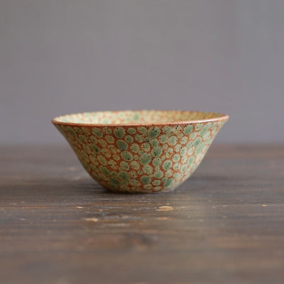 Autumn Dots Straight Bowl #LK906D