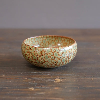 Autumn Dots Round Bowl #LK907