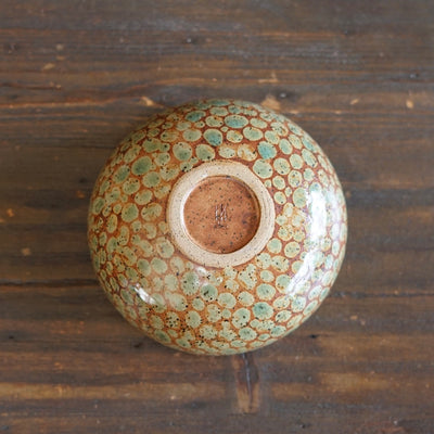 Autumn Dots Round Bowl #LK907