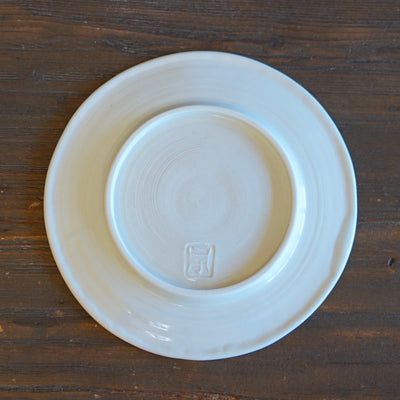 White "Wave" Plate #UM52