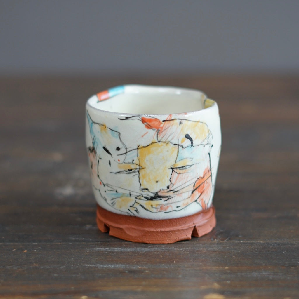 Rabbit Wine Cup #BB84A