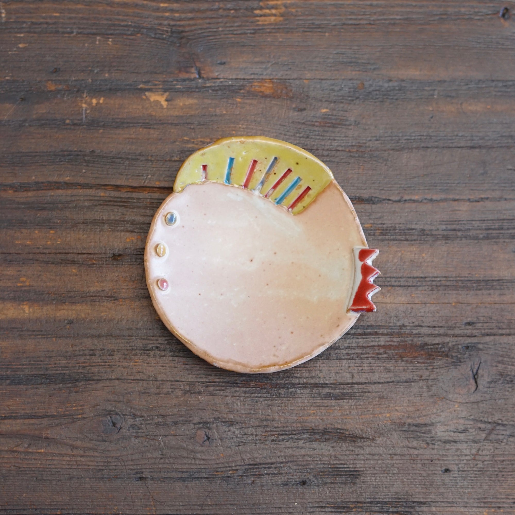 Hand Crafted Small Plate #KB21C