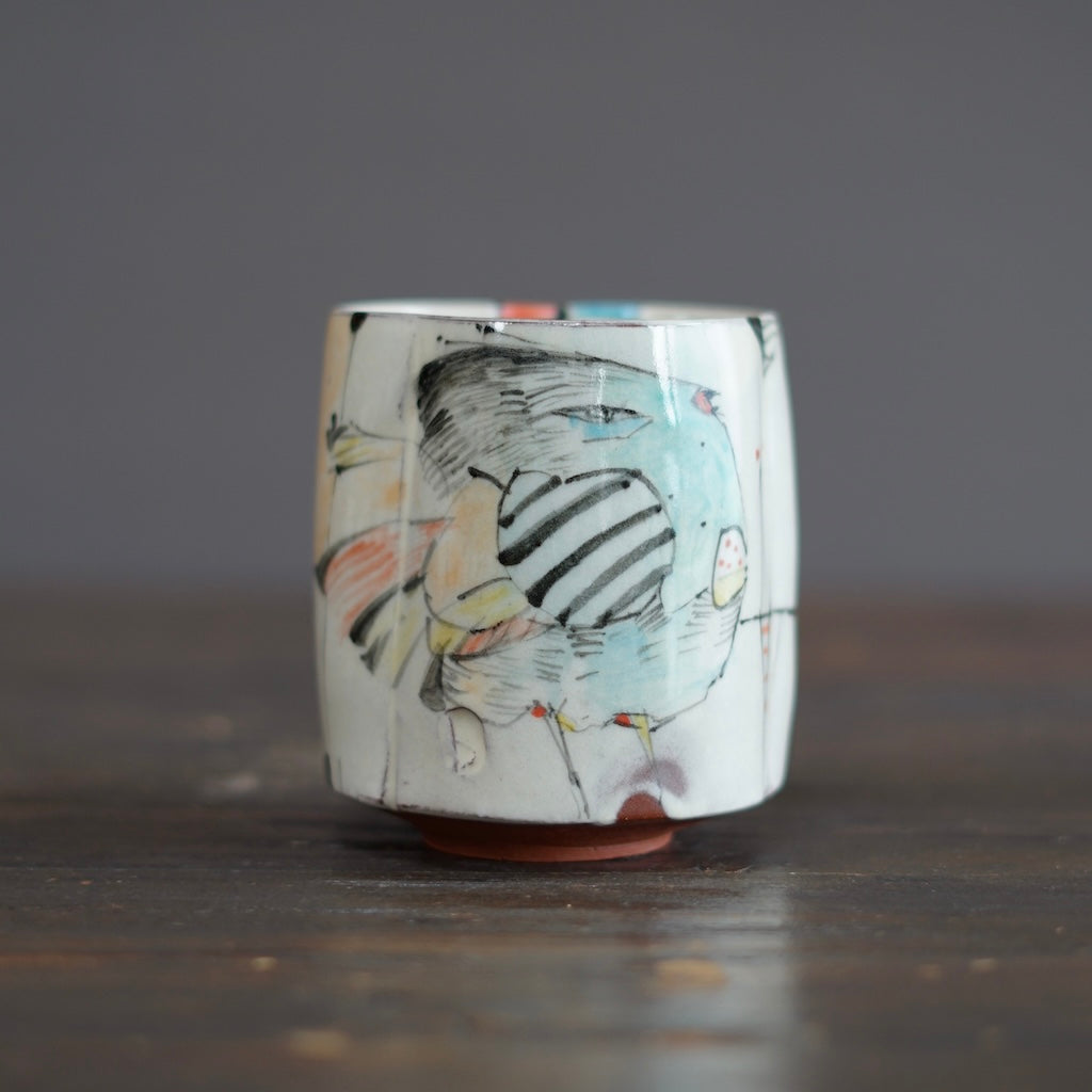 Finch YUNOMI Tea Cup #BB85A