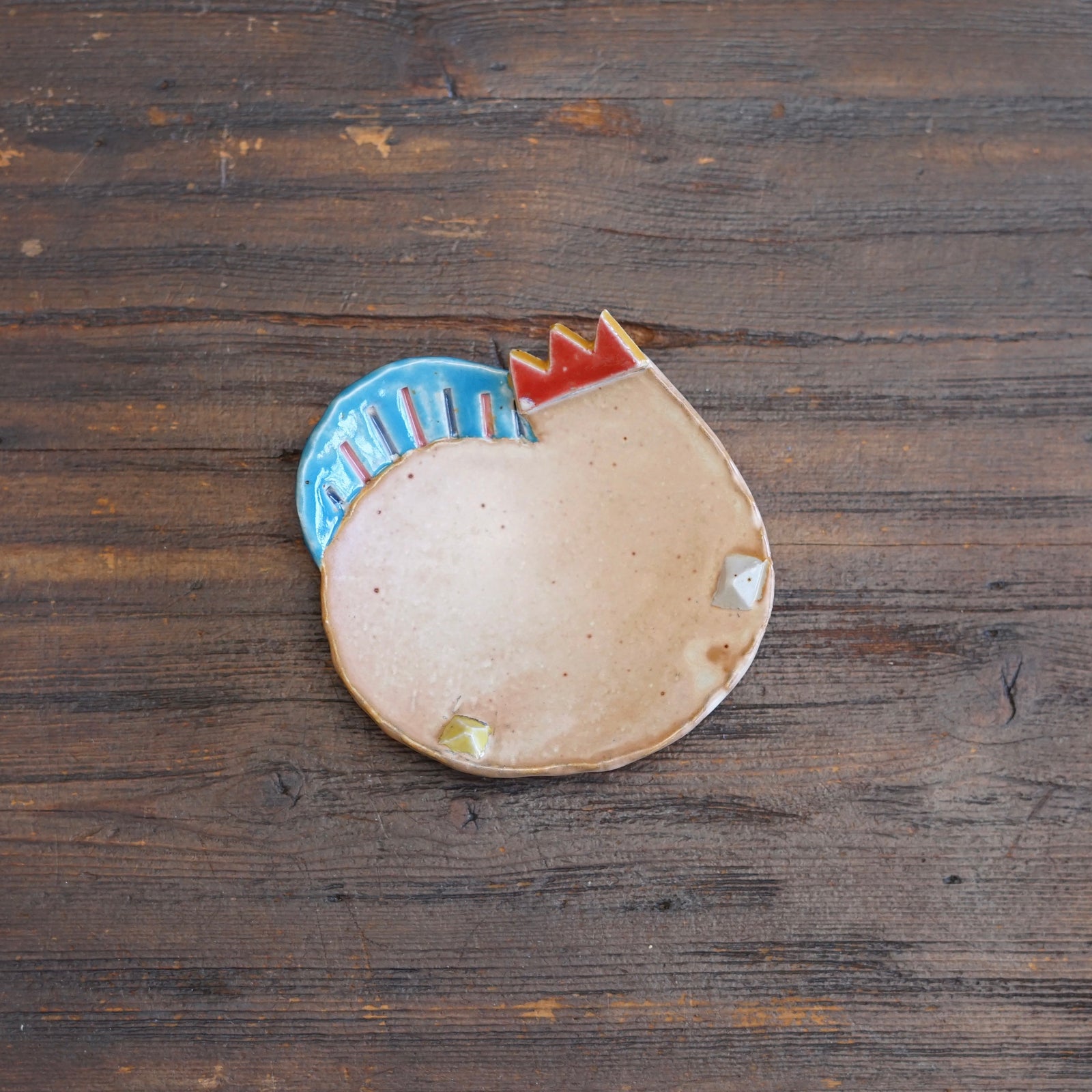 Hand Crafted Small Plate #KB21D