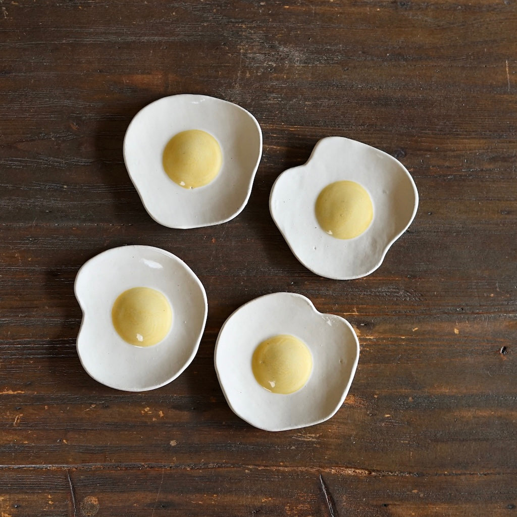 Sunny Side Up Soy Plate Set of 4 #KY276A
