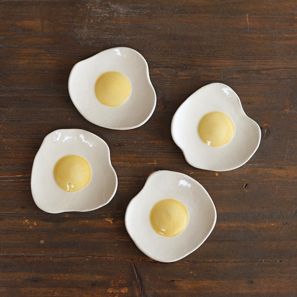 Sunny Side Up Soy Plate Set of 4 #KY276B