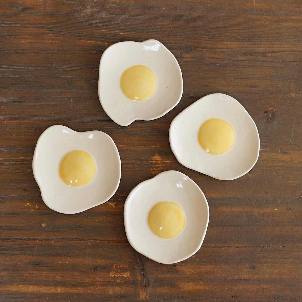 Sunny Side Up Soy Plate Set of 4 #KY276F