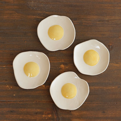 Sunny Side Up Soy Plate Set of 4 #KY276G