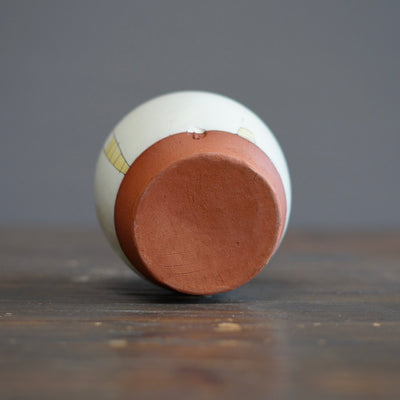 "Schematics" Globe Flower Vase #BB89A