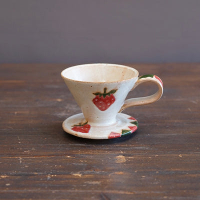 Strawberry Dripper and Server #KB13