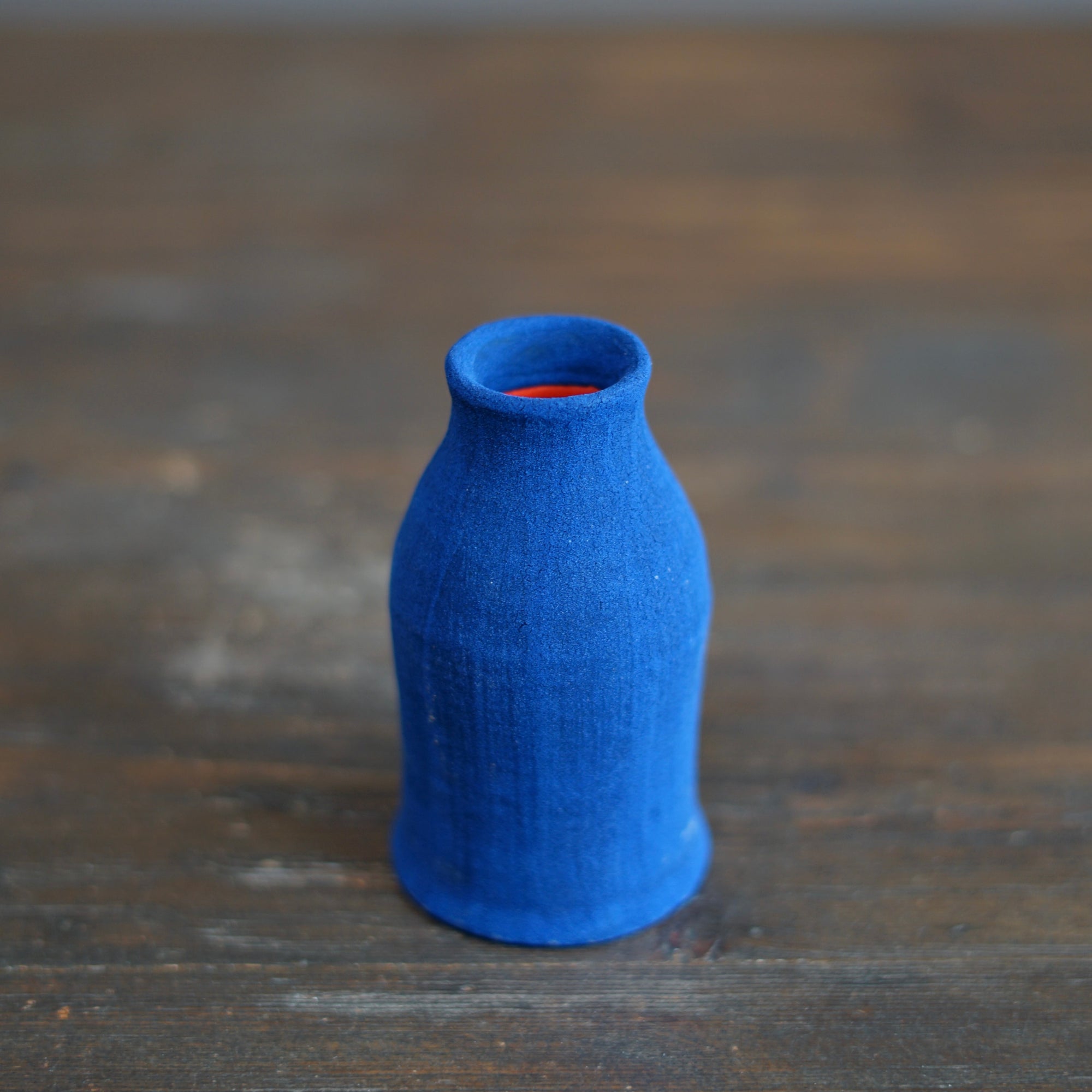 Blue / Red Mini Bottle Vase #JT427B