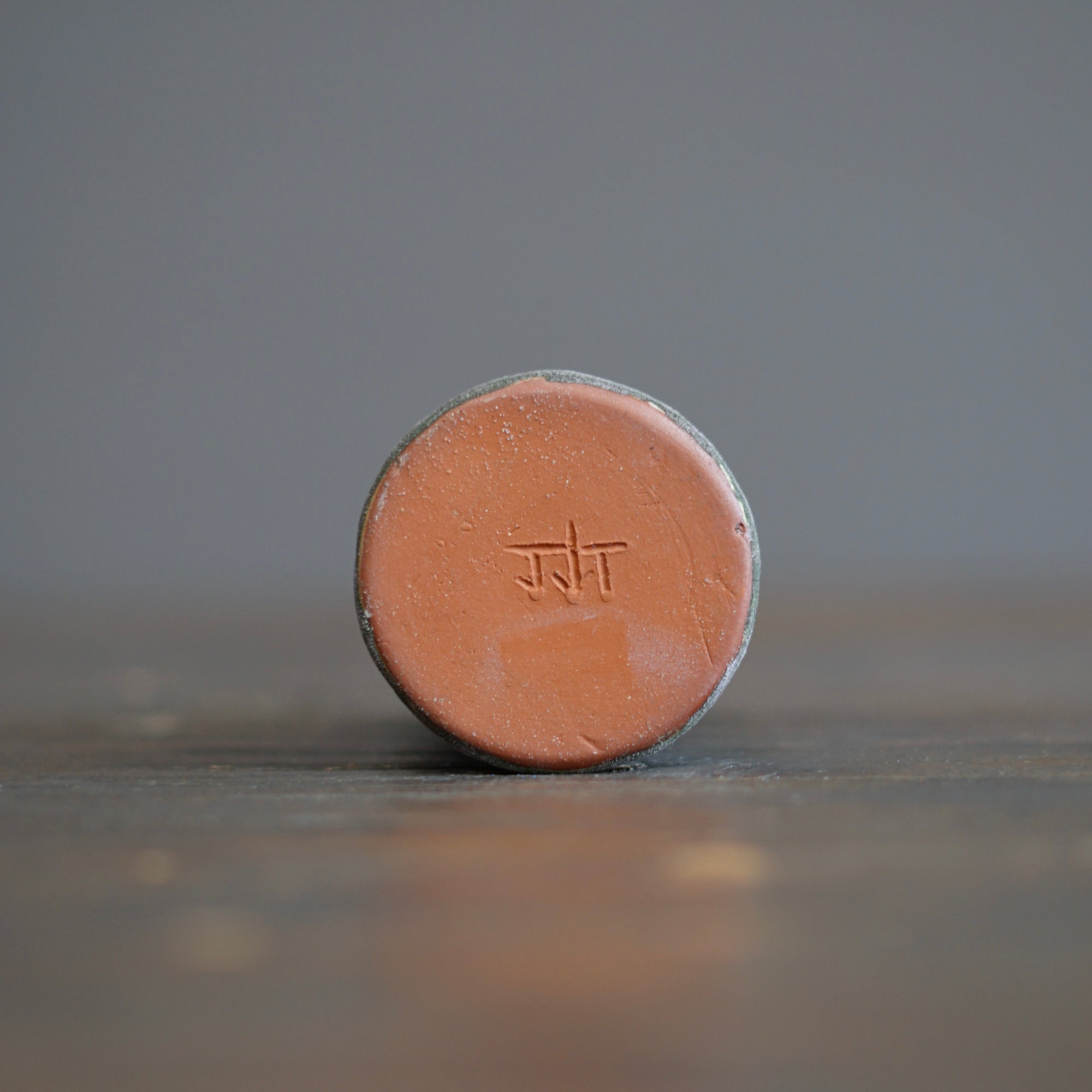 Grass / Red Mini Bottle Vase #JT427C